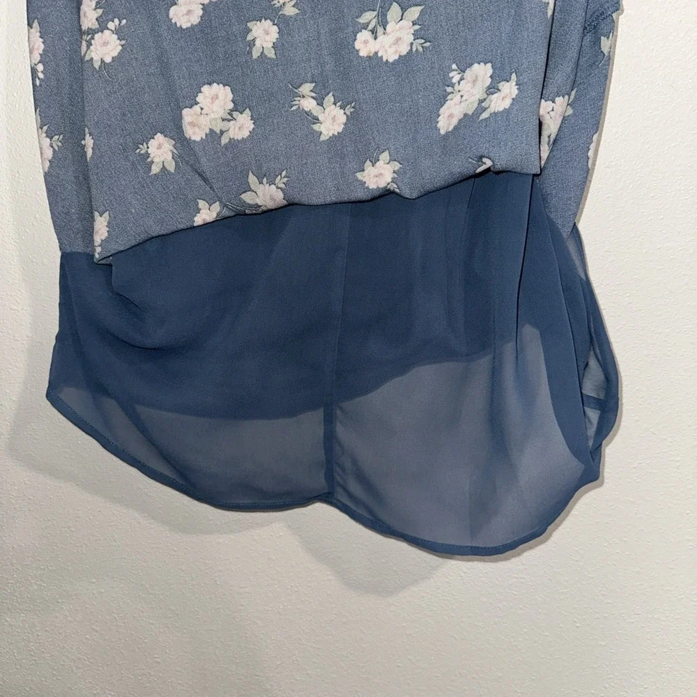american eagle floral Mini‎ skirt small
